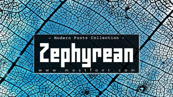 Typographic Design of Zephyrean-BRK