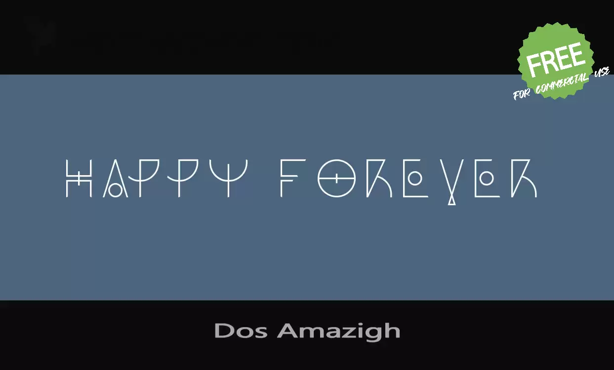 Sample of Dos-Amazigh