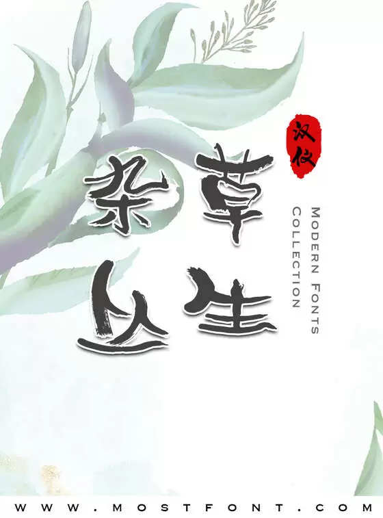 Typographic Design of 汉仪高铚谦体简