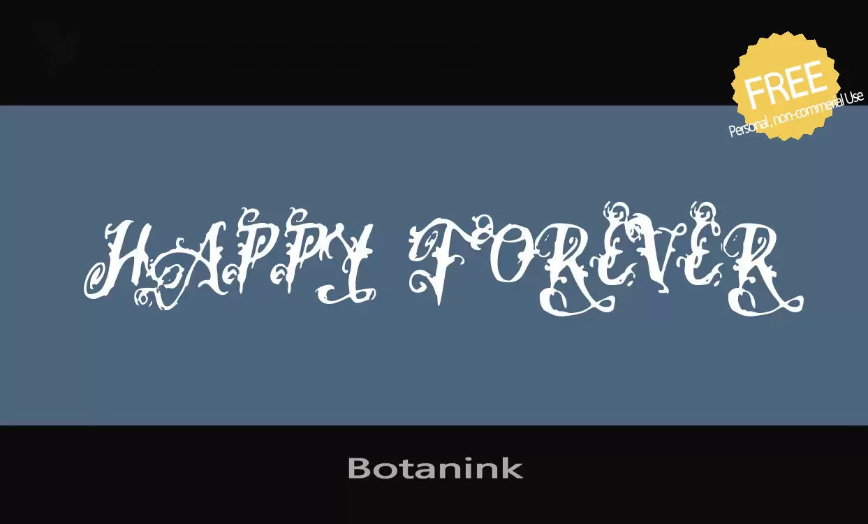 Sample of Botanink