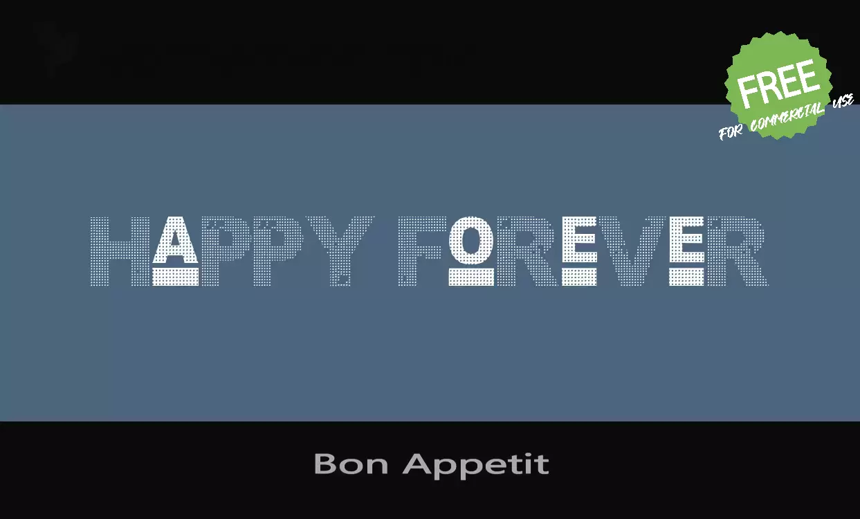 Sample of Bon-Appetit