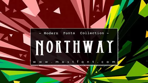 「Northway」字体排版图片