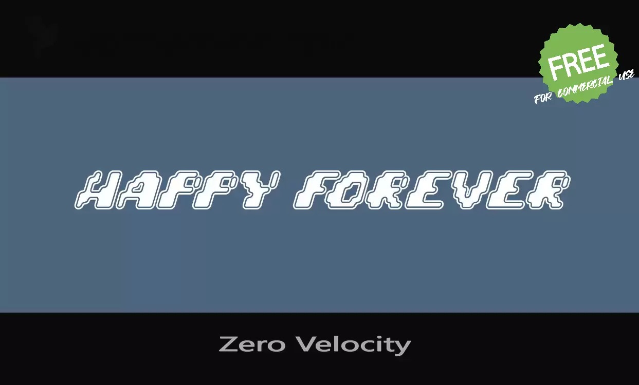 Sample of Zero-Velocity-