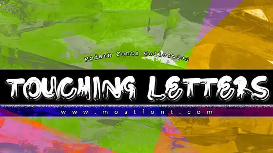 Typographic Design of Touching-Letters