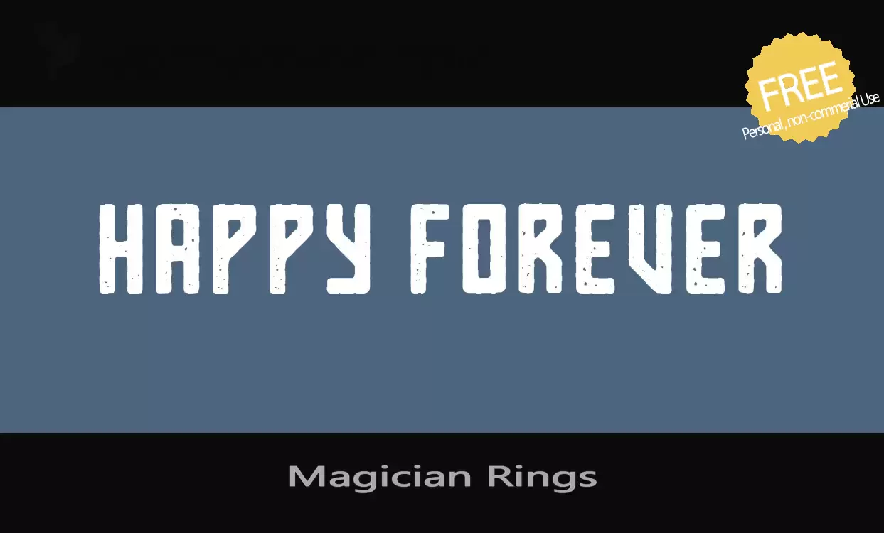 Sample of Magician-Rings