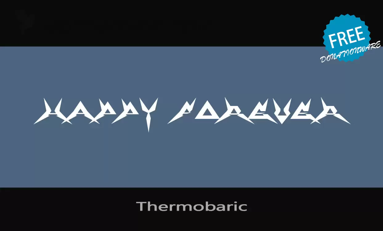 Sample of Thermobaric