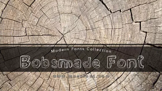 Typographic Design of Bobsmade-Font