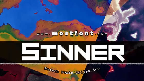 Typographic Design of Sinner