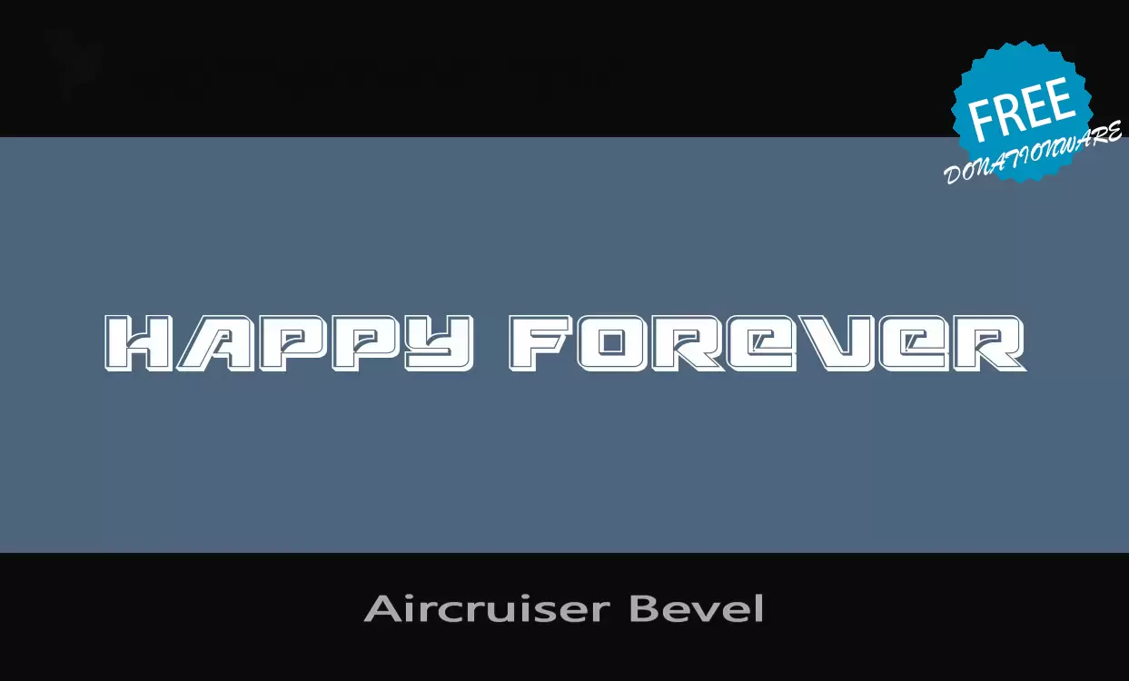 Sample of Aircruiser-Bevel