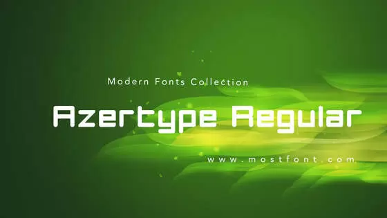 「Azertype-Regular」字体排版图片