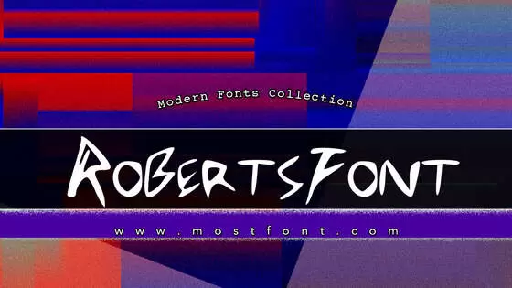 「RobertsFont」字体排版图片