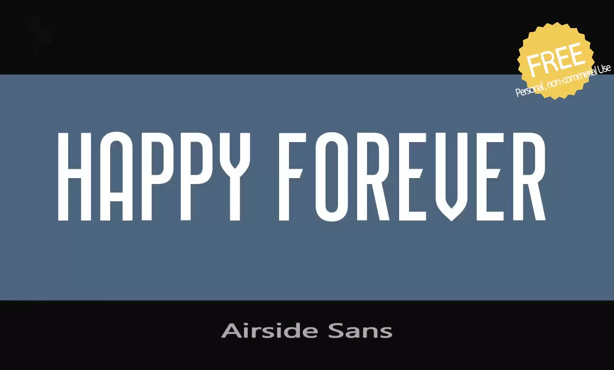 Sample of Airside-Sans