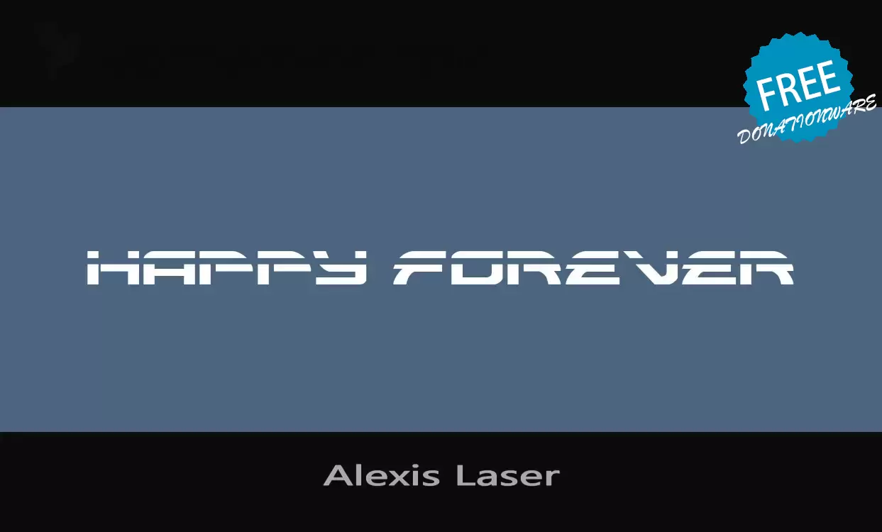 Sample of Alexis-Laser