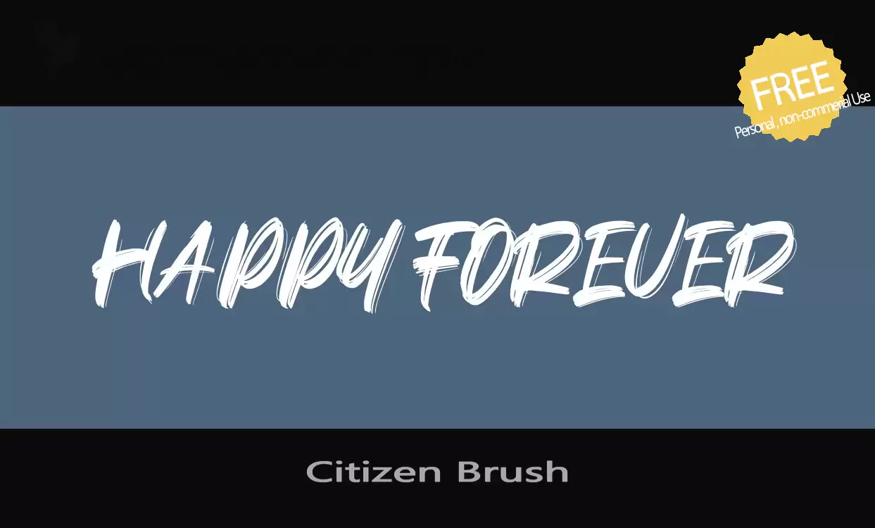 Sample of Citizen-Brush