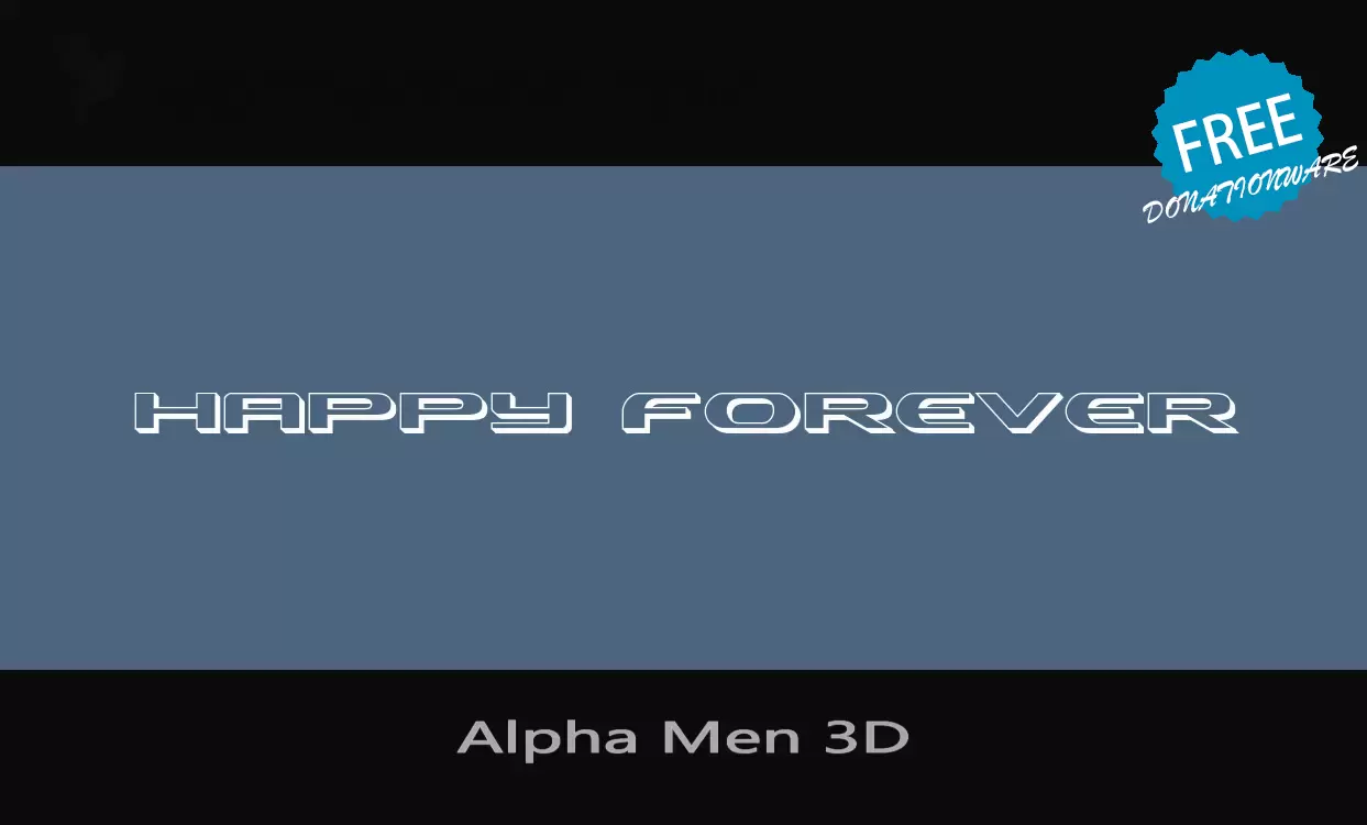 Sample of Alpha-Men-3D