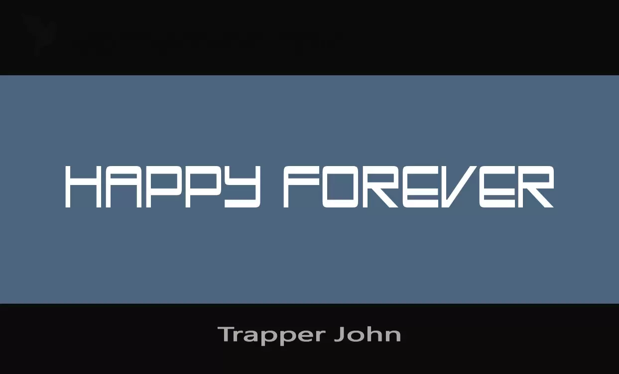 Sample of Trapper-John