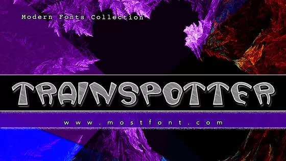 Typographic Design of Trainspotter