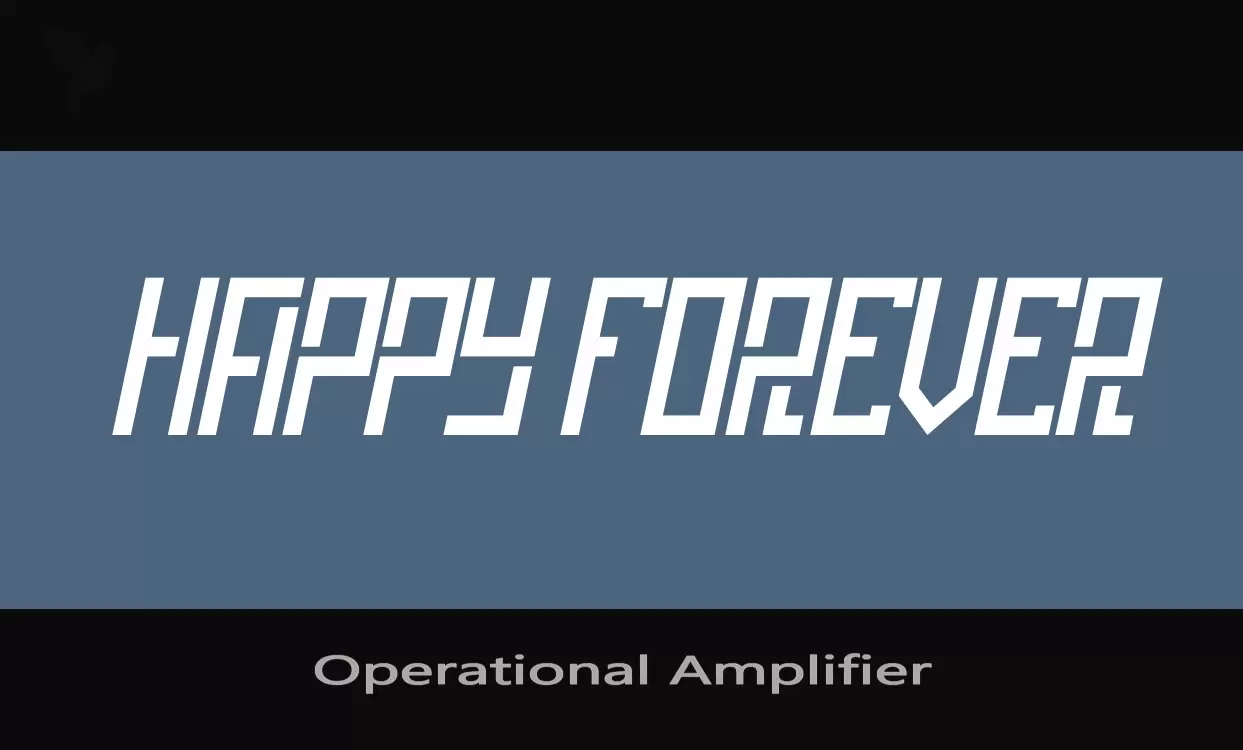 Sample of Operational-Amplifier