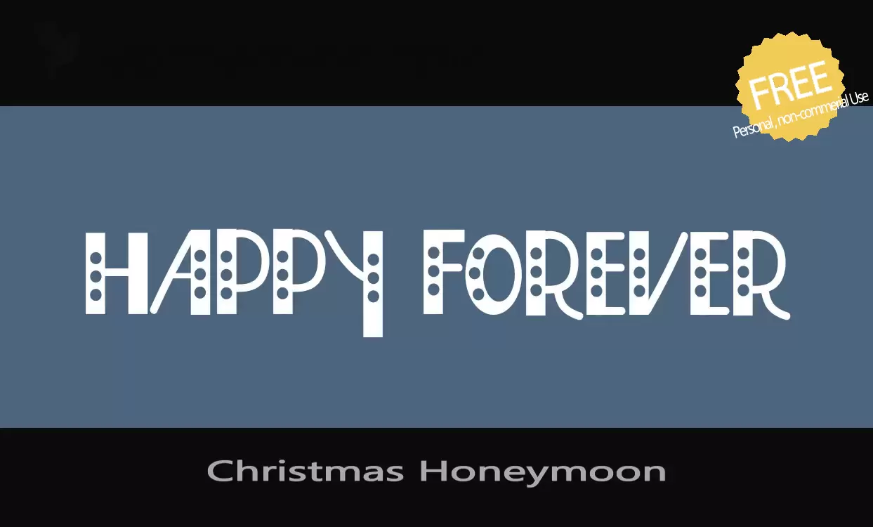 Sample of Christmas-Honeymoon