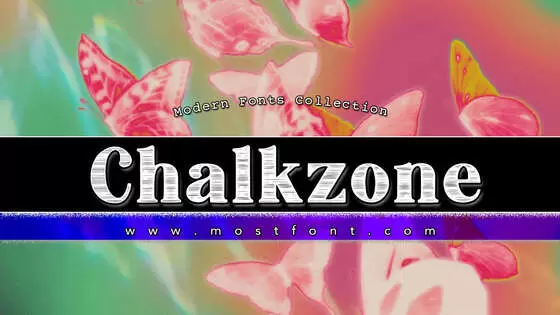 Typographic Design of Chalkzone