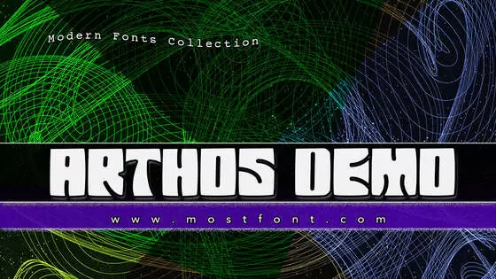 Typographic Design of Arthos-Demo