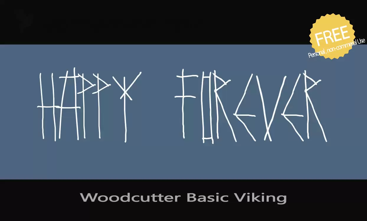 Sample of Woodcutter-Basic-Viking