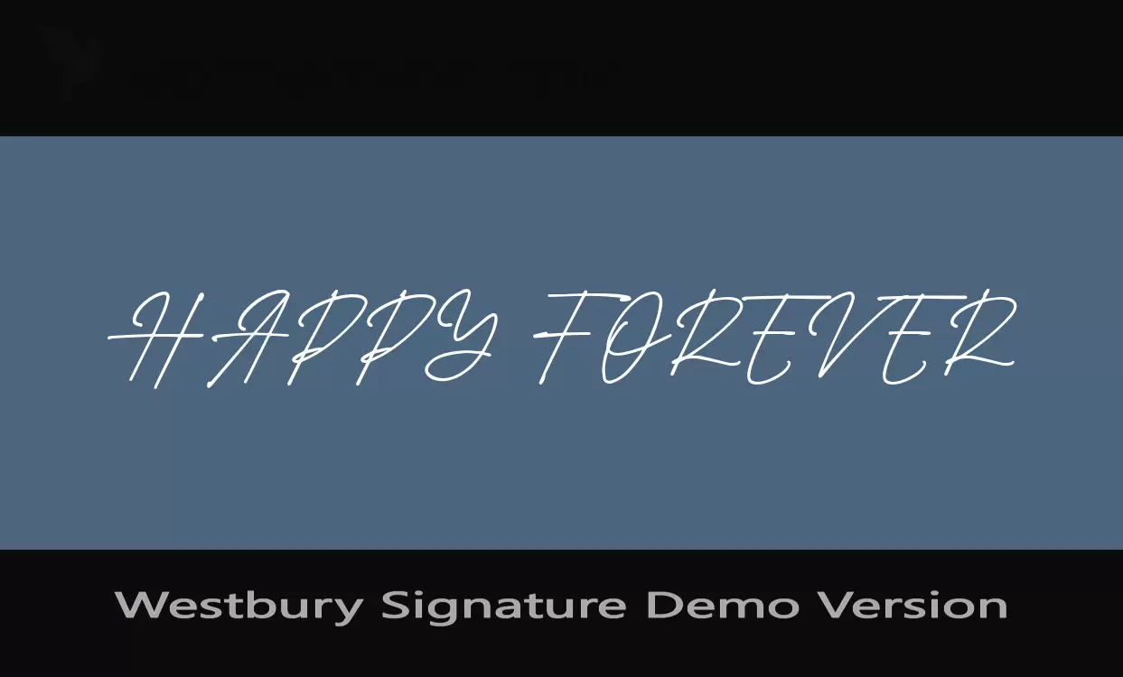 Sample of Westbury-Signature-Demo-Version