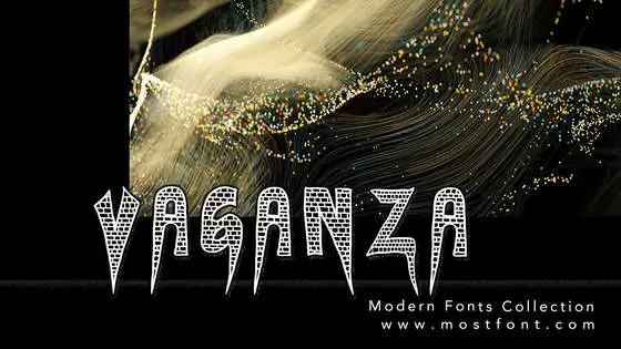 Typographic Design of VAGANZA