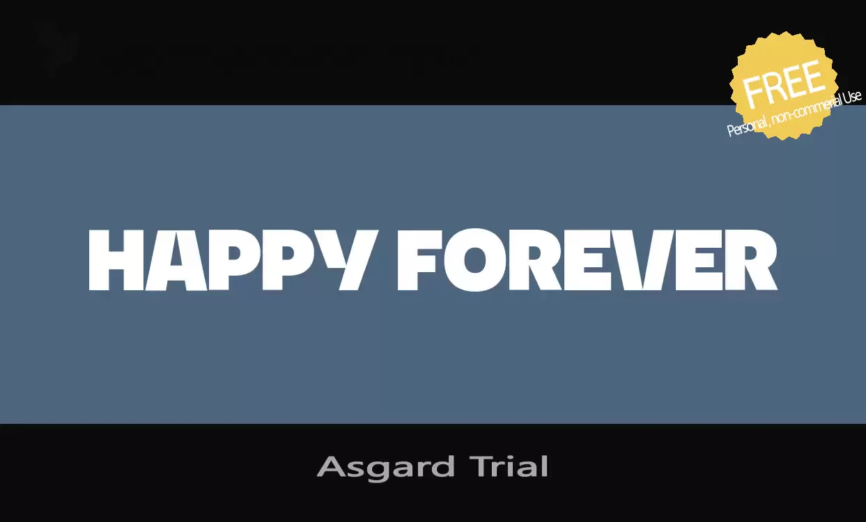 Sample of Asgard-Trial