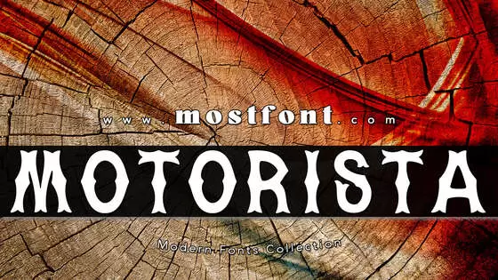 Typographic Design of Motorista