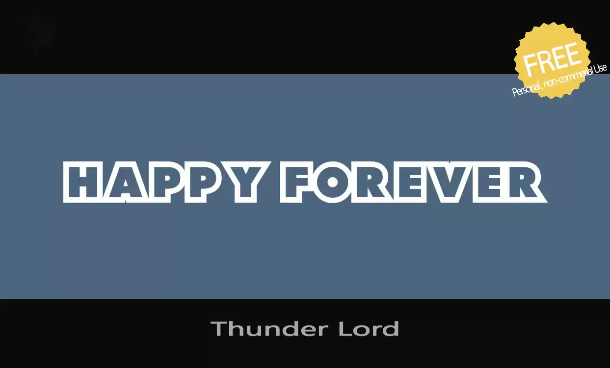 Sample of Thunder-Lord