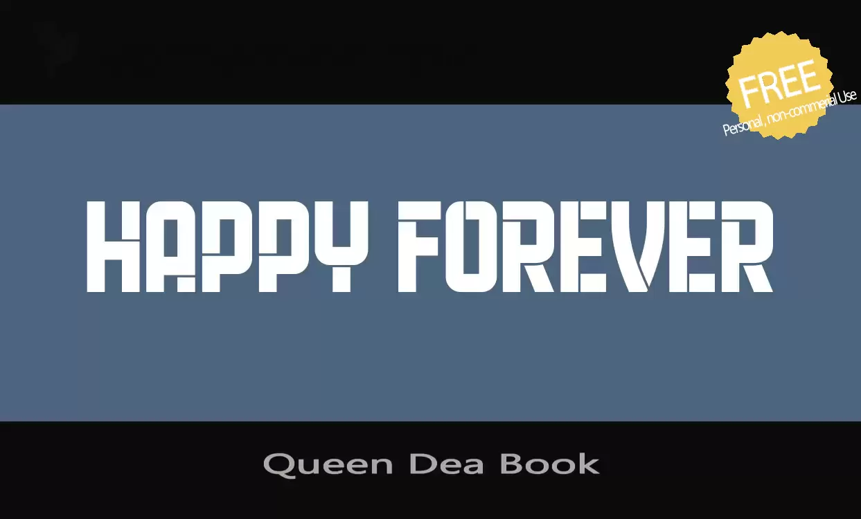 Sample of Queen-Dea-Book