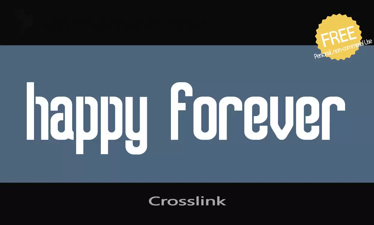 Sample of Crosslink