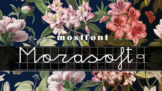 Typographic Design of Morasoft9