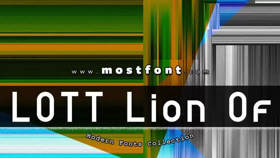 Typographic Design of LOTT---Lion-Of-The-Tribe