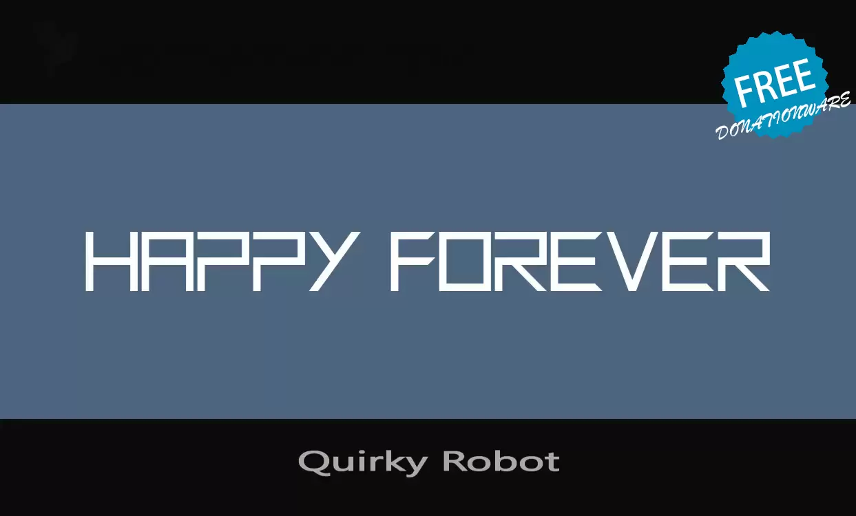 Sample of Quirky-Robot