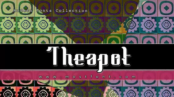 Typographic Design of Theapot