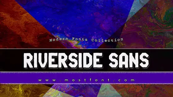 「Riverside-Sans」字体排版样式