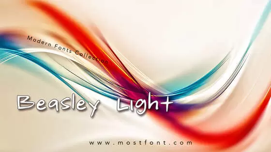 Typographic Design of Beasley-Light