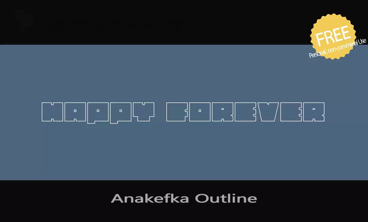 Sample of Anakefka-Outline