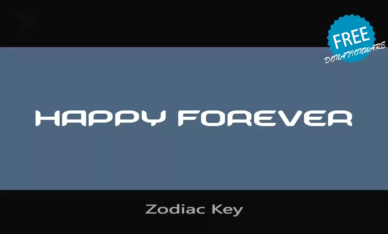 Sample of Zodiac-Key