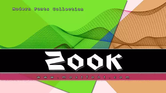 Typographic Design of Zook