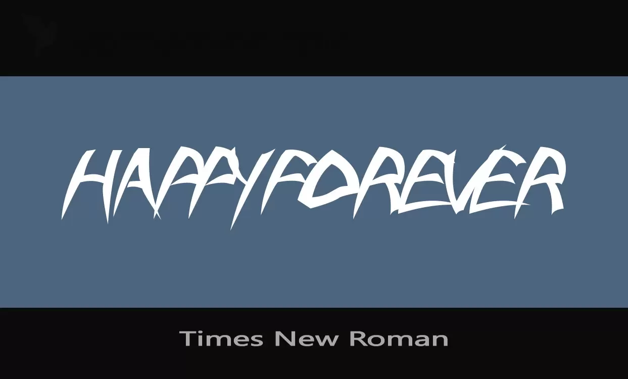 「Times-New-Roman」字体效果图