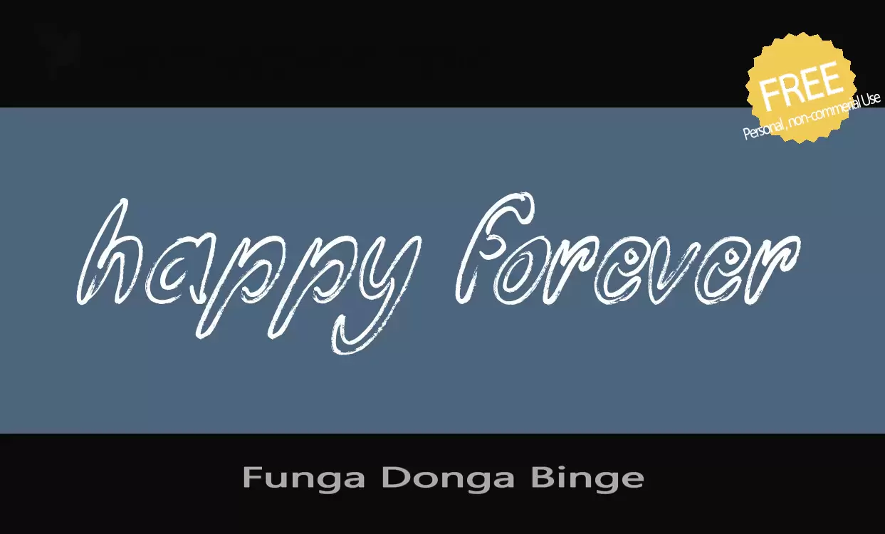 Sample of Funga-Donga-Binge