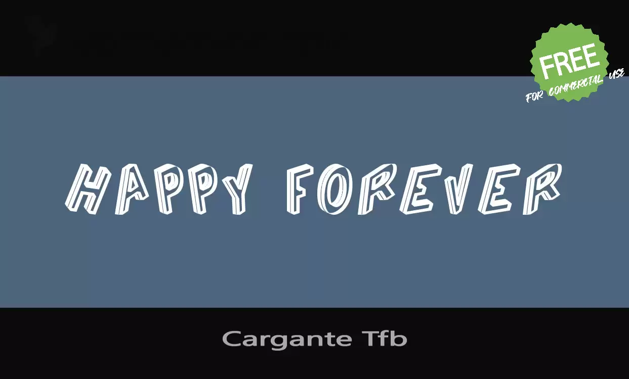 Sample of Cargante-Tfb