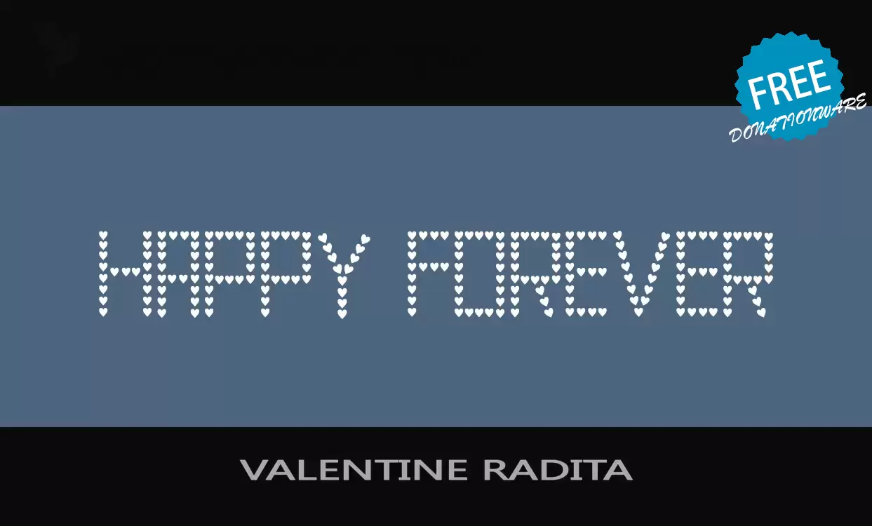 Sample of VALENTINE-RADITA