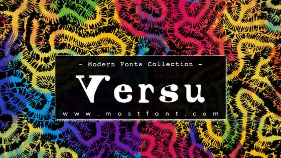 Typographic Design of Versu