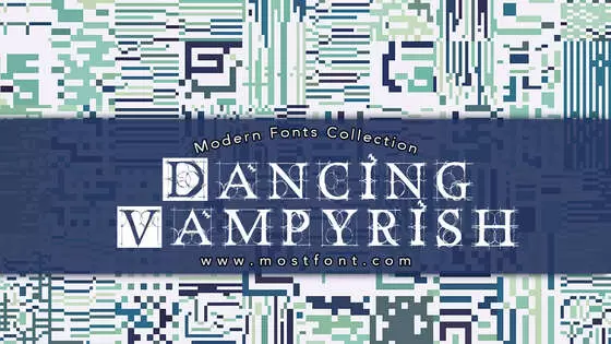 「DancingVampyrish」字体排版图片