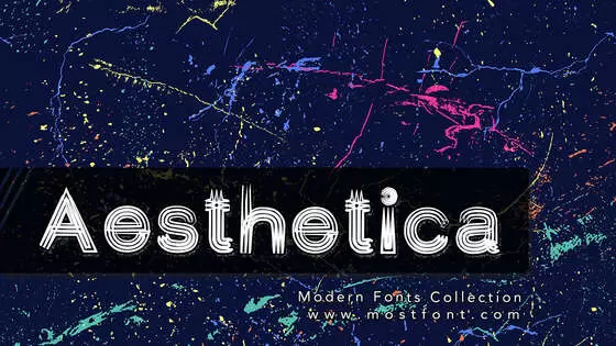 Typographic Design of Aesthetica
