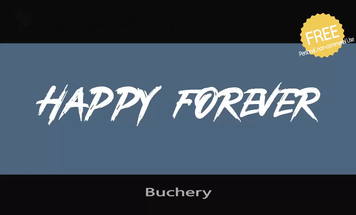 Sample of Buchery